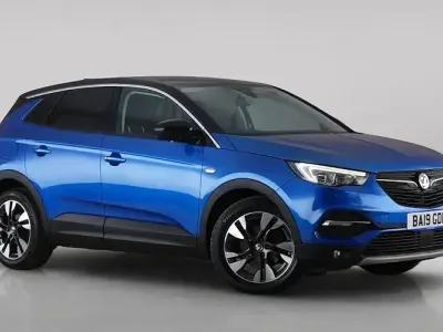 Used Vauxhall Grandland X Sport 131 HP (96 kW) 2019 Blue SUV