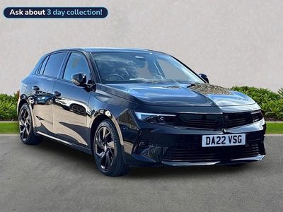 Used Vauxhall Astra GS Line 130 HP (95 kW) 2022 Black Hatchback
