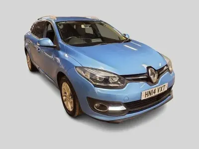 Used Renault Mégane GrandTour Dynamique 110 HP (80 kW) 2014 Blue Estate