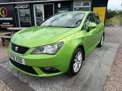 Used Seat Ibiza 85 HP (62 kW) 2015 Green Hatchback