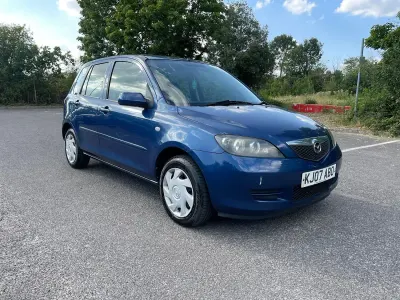 Used Mazda 2 80 HP (58 kW) 2007 Blue Hatchback