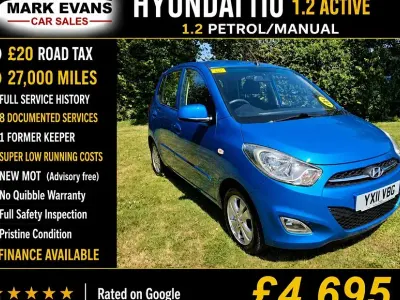 Used Hyundai i10 Active 2011 Hatchback