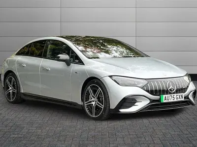 Used Mercedes EQE AMG 53 Premium Plus 459 kW (625 HP) 2025 Hightech silver Sedan
