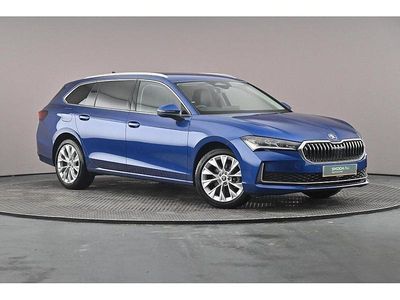 Used Skoda Superb SE L 110 HP (80 kW) 2025 Cobalt blue metallic Estate