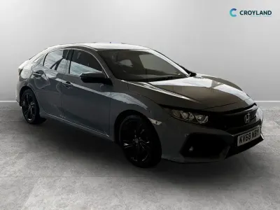 Used Honda Civic SR 126 HP (92 kW) 2018 Grey Hatchback