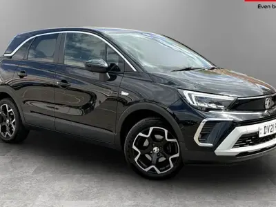 Used Vauxhall Crossland Elite 131 HP (96 kW) 2021 Black SUV