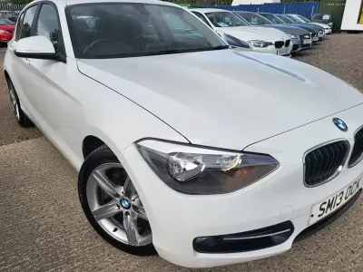 Used BMW 116 Sport Line 115 HP (84 kW) 2013 White Hatchback