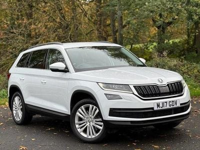 White Used 2017 Skoda Kodiaq SE L SUV | £17,250 (Fair price)