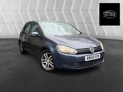 Used VW Golf VI SE 122 HP (89 kW) 2009 Blue Hatchback