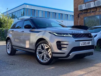 Used Land Rover Range Rover evoque SE Dynamic 180 HP (132 kW) 2019 Silver SUV