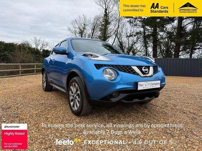 Used Nissan Juke Tekna 2018 Blue SUV