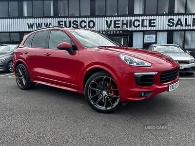 Used Porsche Cayenne S 2016 Red SUV