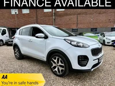 Used Kia Sportage GT-Line 177 HP (130 kW) 2016 White SUV