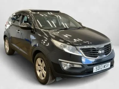 Used Kia Sportage 115 HP (84 kW) 2013 Black SUV