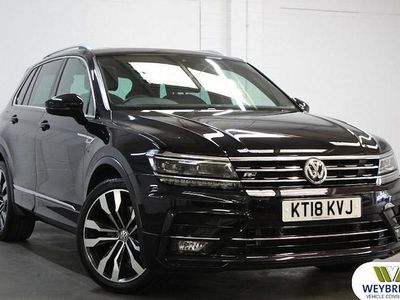 Używany VW Tiguan R-line 190 KM (139 kW) 2018 Czarny SUV