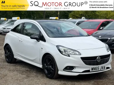 Begagnad Vauxhall Corsa Edition 115 HK (84 kW) 2015 Vit Halvkombi