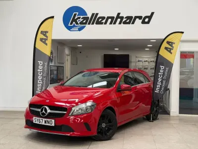 Used Mercedes A180 109 HP (80 kW) 2017 Red Hatchback