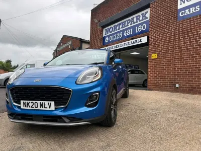 Used Ford Puma Titanium 125 HP (91 kW) 2020 Blue SUV