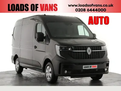 New Renault Master 2026 Black MPV