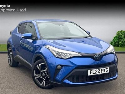 Used Toyota C-HR Design 122 HP (89 kW) 2022 Nebula blue SUV