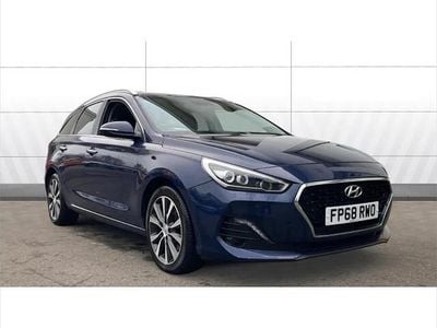Blue Used 2018 Hyundai i30 Premium Estate | £13,727 (Fair price)