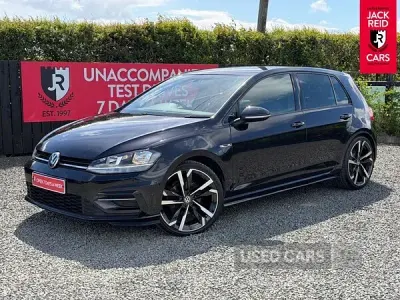 Used VW Golf VII R-line 150 HP (110 kW) 2019 Black Hatchback