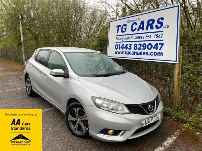 Used Nissan Pulsar Acenta 110 HP (80 kW) 2017 Silver Hatchback