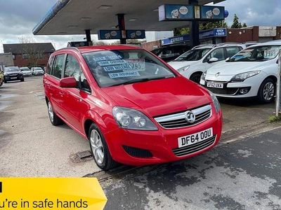 Used Vauxhall Zafira 120 HP (88 kW) 2014 Red MPV