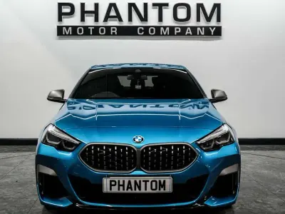 Used BMW M235 Comfort Edition 306 HP (225 kW) 2022 Blue Sedan