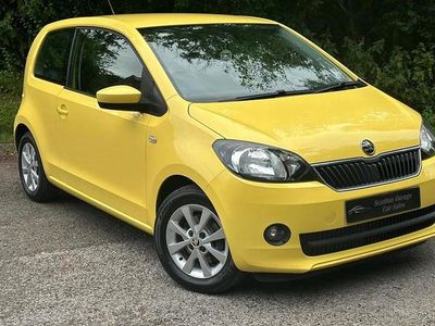 Yellow Used 2015 Skoda Citigo Elegance Hatchback | £4,995 (A bit pricey)