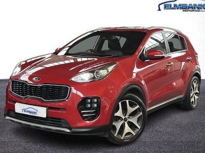 Red Used 2017 Kia Sportage GT-Line SUV | £10,995 (Fair price)
