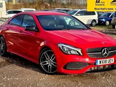 Used Mercedes CLA220 AMG line 177 HP (130 kW) 2018 Coupe