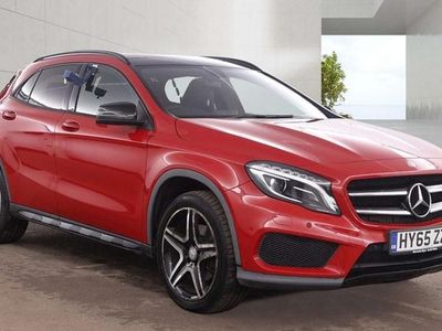 Used Mercedes GLA220 AMG line 170 HP (125 kW) 2015 Red SUV