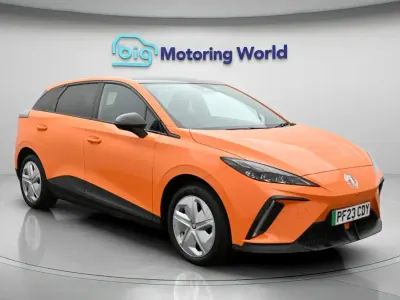 Used MG MG4 EV Trophy 319 kW (435 HP) 2023 Orange Hatchback