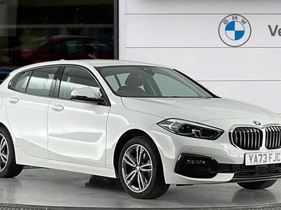 Used BMW 118 Sport Line 136 HP (100 kW) 2023 White Hatchback