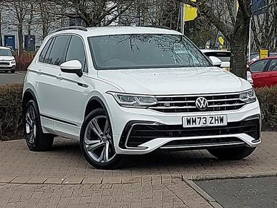 Used VW Tiguan R-line Edition 150 HP (110 kW) 2024 White SUV