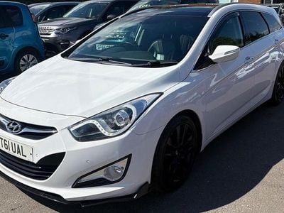 Used Hyundai i40 Premium 136 HP (100 kW) 2012 White Estate