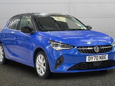Used Vauxhall Corsa Elite 101 HP (74 kW) 2020 Blue Hatchback