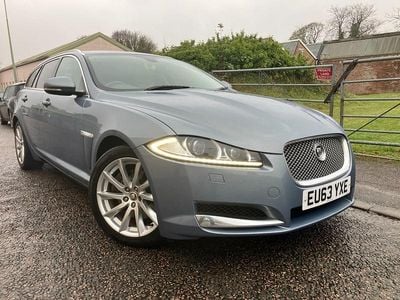 Grey Used 2013 Jaguar XF Sportbrake Premium Luxury Estate | £10,490 (Fair price)