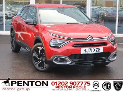 Used Citroën C4 PureTech 155 HP (114 kW) 2021 Red Hatchback