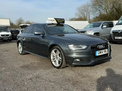 Używany Audi A4 S-Line 150 KM (110 kW) 2014 Szary Sedan/Limuzyna