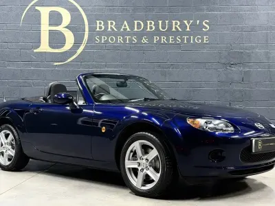 Used Mazda MX5 126 HP (92 kW) 2007 Blue Cabriolet