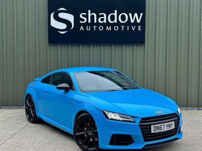 Used Audi TT Black Edition 184 HP (135 kW) 2017 Blue Coupe
