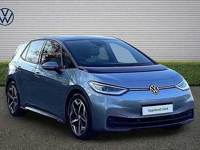 Used VW ID.3 Pro 150 kW (204 HP) 2021 Blue Hatchback