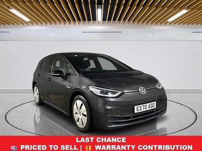 Used VW ID.3 Pro Performance 150 kW (204 HP) 2020 Grey Hatchback