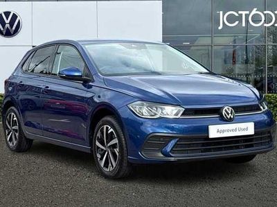 Used VW Polo Match 95 HP (69 kW) 2024 Blue Hatchback