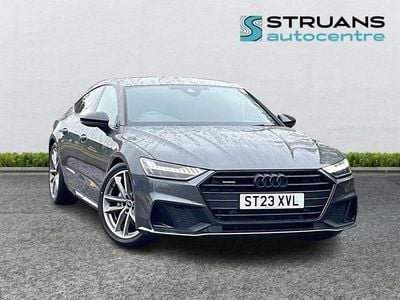 Used Audi A7 Black Edition 2023 Grey Hatchback