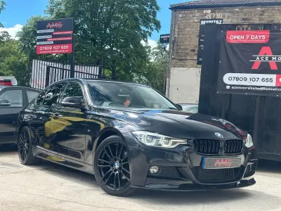 Used BMW 320 M Sport 2016 Black Sedan
