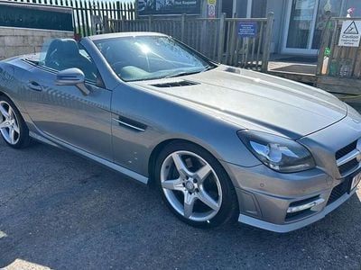 Silver Used 2012 Mercedes SLK350 AMG Cabriolet | £6,999
