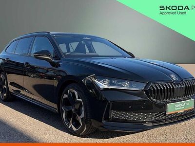 Used Skoda Superb SportLine 150 HP (110 kW) 2026 Midnight black metallic Estate